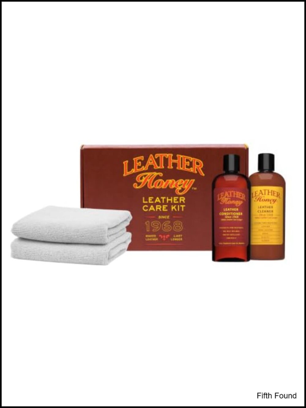 Leather Care Kit Cleaner Conditioner Non Toxic Made USA
